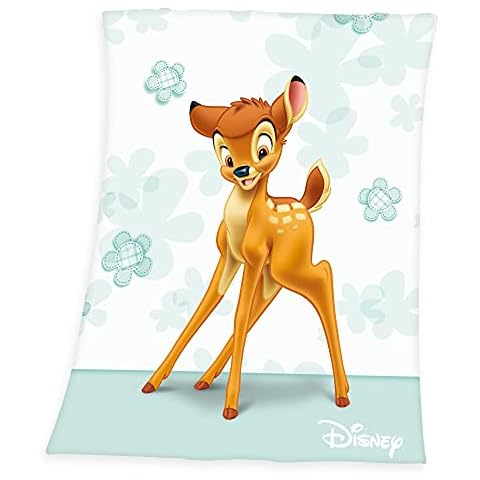 Herding Disney Bambi Microfibre Blanket 75 x 100 cm Cover