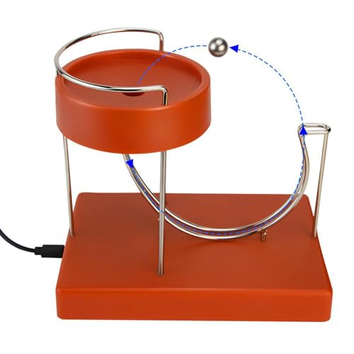 Image of SECRET DESIRE Perpetual Motion Toy - Science Toy for Home Decoration & Physics Education - Red