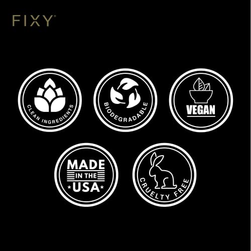 Fixy Eco Friendly Biodegradable Glitter - Ultra Fine Cosmetic Grade Glitter For Makeup, Face, Hair, Body, Crafts & More - 70G Total - Set Of 7 Stunning, High Pigment Colors - Handmade In California #TOP7