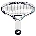 Babolat Evo Drive Lite 2nd Gen Tennis Racquet, White - Strung with 16g White Syn Gut at Mid-Range Tension (4