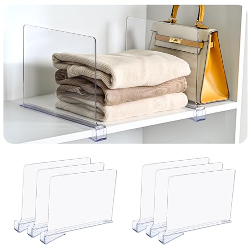 Uni HIMO Shelf Dividers，Vertical Purse Organizer for...