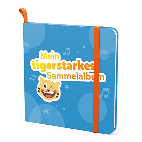 tigermedia Sammelalbum tigercards blau inkl. Sticker und exklusiver...