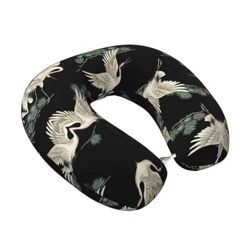Almohada poliéster tamaño único negra para cuello miniatura 2