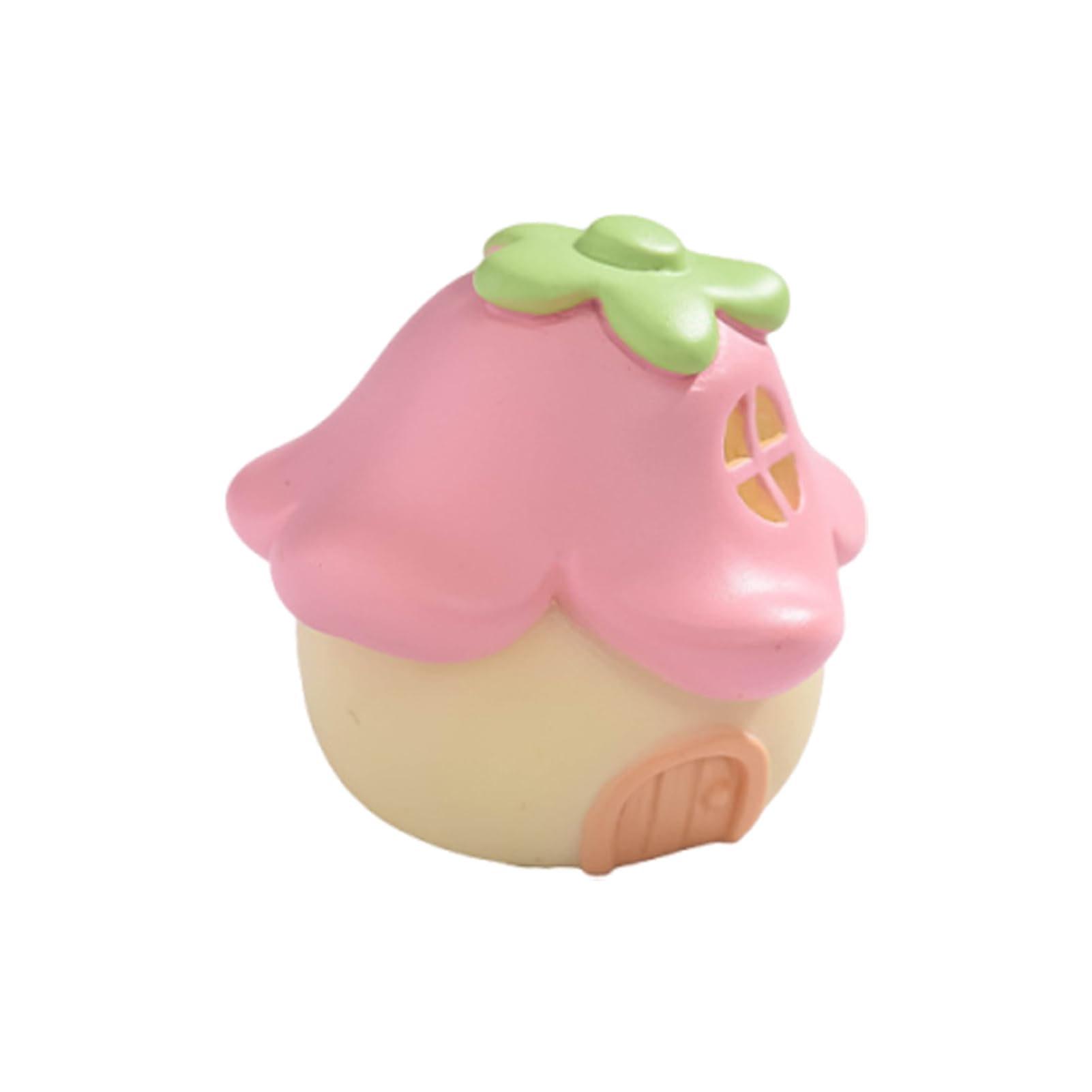 Virelynx Mini Fairy Garden House Figurine – Cute Sunflower Tulip Morning Glory, Tiny Resin House for DIY Micro Landscape Decor Garden