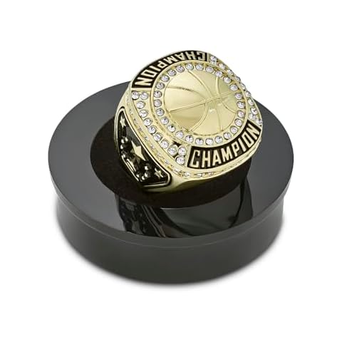 Express Medals Gold Basketball Trophy Ring Cover