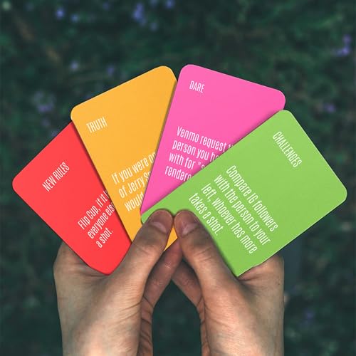 Let's Get Lit Drinking Game for Adults - Includes 8 Mini Drinking Games for Parties, Pregaming and Groups - Ages 21+, 2+ Players, 30 Minute Playtime, Made by Fitz - image 3