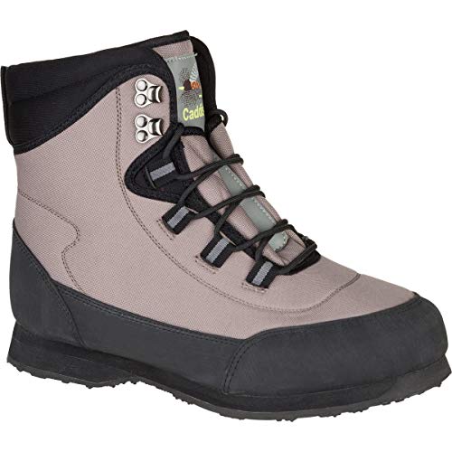 Caddis Men's Ultralite Taupe and Black EcoSmart Grip Sole Wading Shoe4