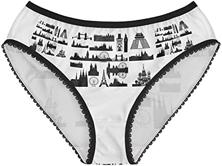 Landmarks Panties, Landmarks Underwear, Briefs, Cotton Briefs, Funny Underwear, Panties For Women