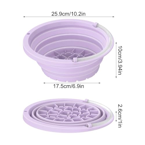 Bol de baño de hielo facial para tu rutina matutina y sesiones de spa en el hogar o de viaje 6