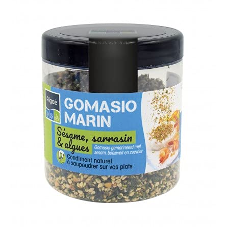 Marine Gomasio From Brittany, Luxury & Gourmet Foods, Japanese Condiment used in Hot Dishes, Cooking, Vegetables, Meat, Pasta, 80g