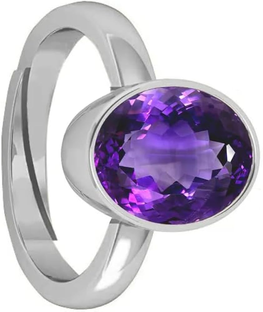 Amazon.co.jp: GEMSJEWELS 11.25 ラッティ認定 GGTL 天然アメジスト