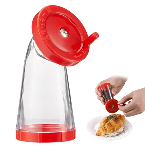 YOFDAL 1 PCS Sesame Seed Grinder,Manual Sesame Mill for Fresh Flavor, Flaxseed Grinder, Easy Twist for Rice, Salads, Noodles & Stir-Fries.