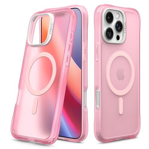 Image of Spigen Cyrill UltraSheer Mag for iPhone 16 Pro Case, Semi-Transparent iPhone 16 Pro Back Cover - TPU+PC｜Pink