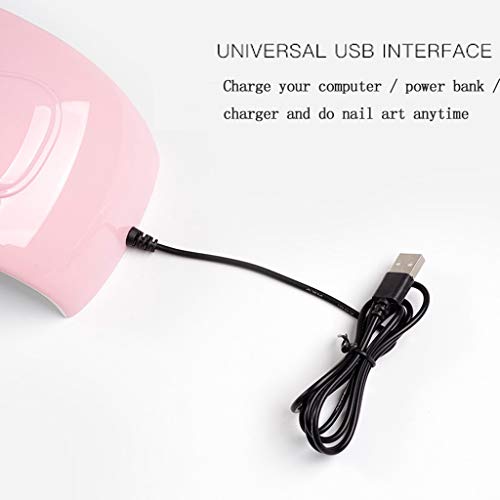 54w UV LED Nail Lamp with 3 Timer Setting, Professional Nail Dryer Gel Polish Light, UV Nail Light Nail Polish Curing… – Bild 6