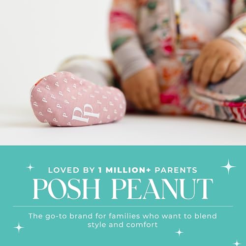 Image of Posh Peanut Baby Rompers Pajamas - Newborn Sleepers Boy Clothes - Kids One Piece PJ - Soft Viscose from Bamboo