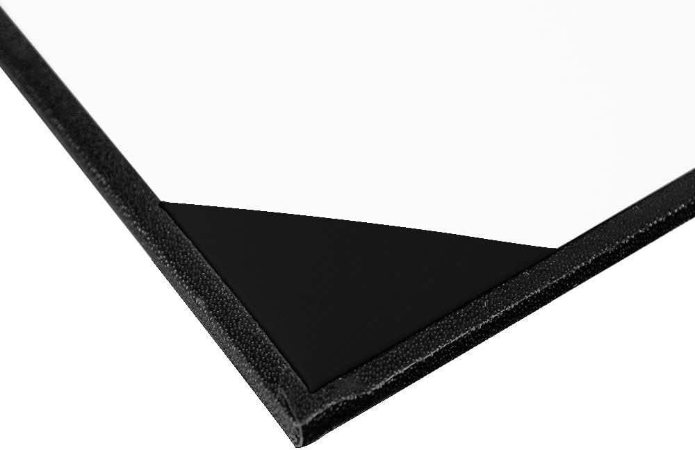 GraduatePro 10 Pack Diploma Cover 8.5x11 Certificate Document Presentation Holder Smooth Leather Letter Size Black