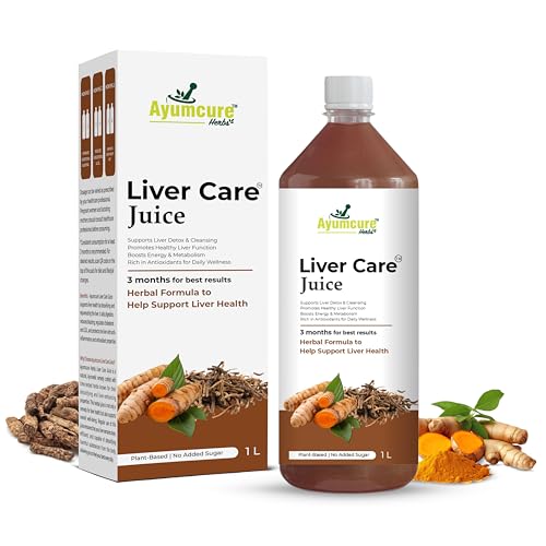 Liver Care Juice | Ayurvedic Herbs Blend for Natural Antioxidant Support, Liver Detox & Cleansing | ...