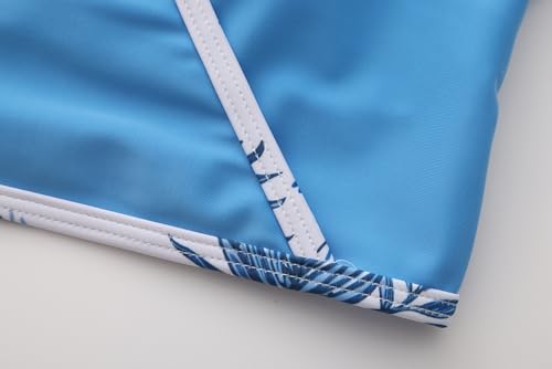 Girls 3 Piece Bikini Bathing Suit Teen Girls Swimwear Sport Swimsuits with Shorts 9-16T4