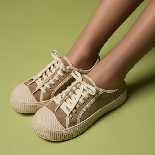 Image of Theater Wicked Brothers Lace-Up Sneakers for Women | Casual Shoes with Cushioned Insole