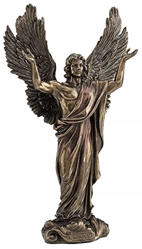 Estatua decorativa Metatron Cold Cast 14.63 pulg miniatura 1