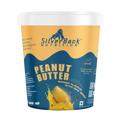 See full amazon price history chart for SilverBack Nutrition® Peanut Butter Mango Flavour with chia seeds | 500gm | 25g Protein | Crunchy | Roasted Peanuts | 100% Natural | Vegan | Gluten & Cholesterol Free | High Protein |… SilverBack Nutrition® Peanut Butter Mango Flavour with chia seeds | 500gm | 25g Protein | Crunchy | Roasted Peanuts | 100% Natural | Vegan | Gluten & Cholesterol Free | High Protein |… (B0CVQL7R23) Amazon Price History, Amazon Price Tracker