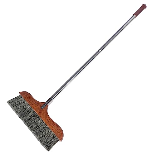 GRADENEVE Zimmerbesen Mit Weichen Borsten Abnehmbarer Besenstiel Kehrbesen Für Innenbereich Leicht Und Tragbar Für Und Campinggebrauch
