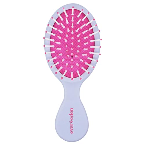 Evereden Kids Detangling Hair Brush: Kids Hair Brush for Detangling Every Hair Type - Mini Hair Brush for Kids - Pain-Free Kids Hair Management - Ergonomic Grip Perfect for Children's Hands