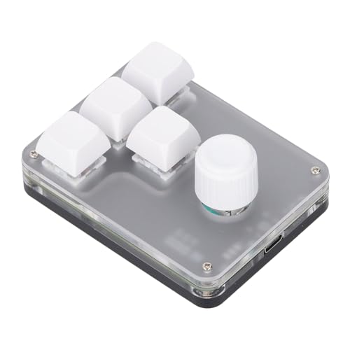 Teclado Mecánico Mini 4 Teclas LUCKDANO RGB LED miniatura 2