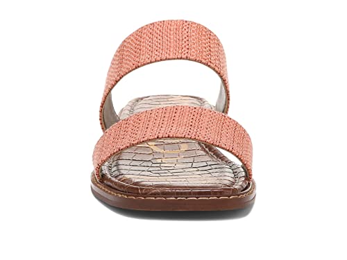 Image of Sam Edelman Haydee Fashion Slip On Open Toe Heeled Slides Sandals