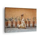 quadro su tela boho donna cactus stampe da parete 70x50cm quadri moderni soggiorno camera da letto cucina 1 pezzo piccoli decorazione murale wall art canvas grafica immagini aa70x50-5961
