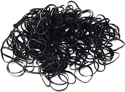 Smile N Style Essentials -100Pcs of Black rubber band for hair Disco rubber band for girls & rubber band for kids (B08RBX8ZWN) Amazon Price History, Amazon Price Tracker