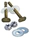 Larsen Supply 04-3649 2-Pack EZ-Snap Toilet Bolt Kit - Quantity 6