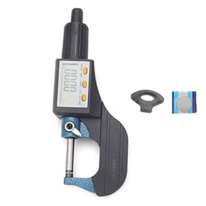 Garosa Micrometer voor digitaal display, micrometer met digitaal display van chroomlegering, hoge precisie, micrometer…