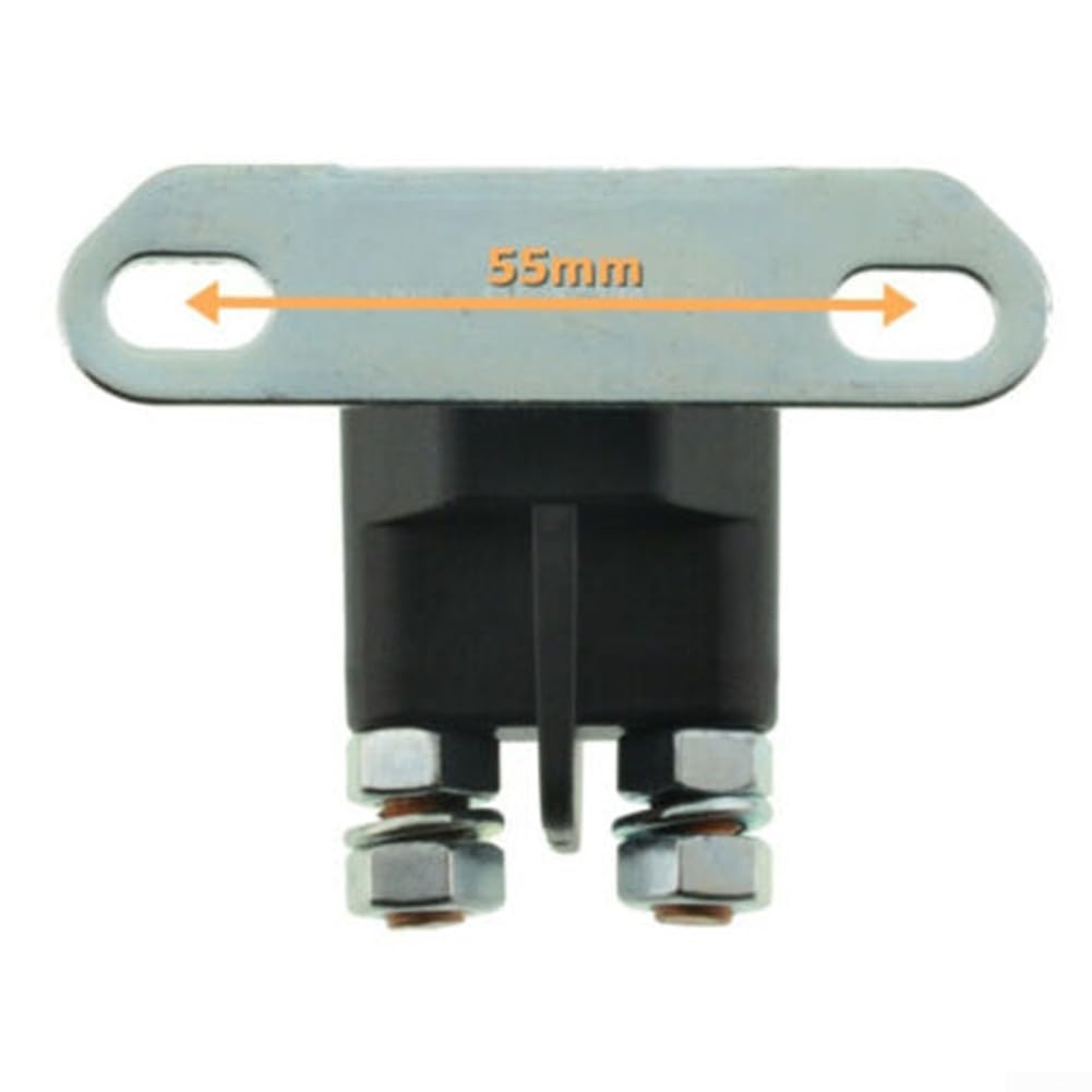 12V 4-poliger Magnetschalter Für Aufsitzmäher & Rasentraktoren – Ersatzstarter-Solenoid Mit Sockel
