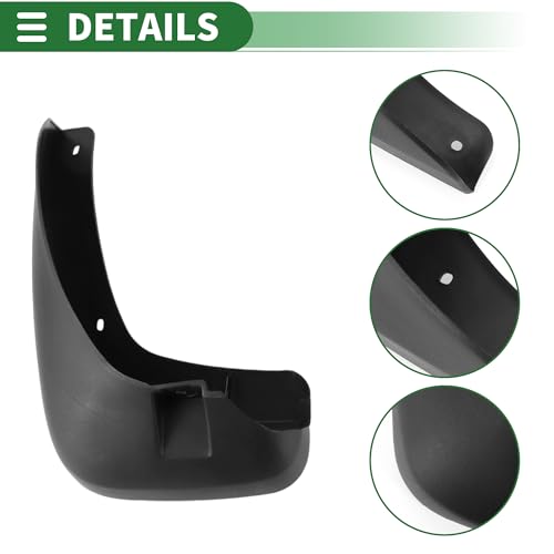 Image of Motoforti Mud Flaps Splash Guards Mud Guards for Chevrolet Captiva 2009-2019 W /Mount Accessories
