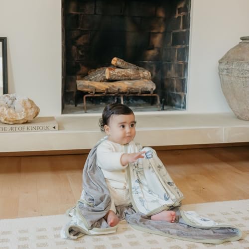 Image of Copper Pearl Jumbo 3-Layer Baby Blanket: Soft Baby Quilts for Boys and Girls | Breathable, Cozy, Toddler Blanket | Baby Quilt for Newborns | 46x46 Premium Polyester /Rayon | Tatooine