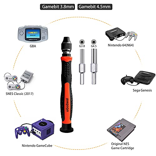 Ogodeal Triwing Screwdriver Set For Nintendo Switch T6 T8 T9 T10 Torx Security Screwdriver Kit For Ps5,Ps4, Xbox 360, Xbox One,Switch Lite, Joycon,Wii,N64 & Controller, Ps4 Cleaning Repair Tool Kit #TOP3