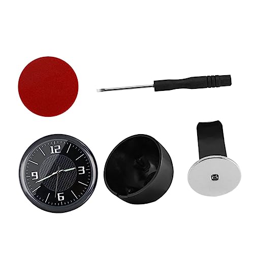TINEASUR 1satz Auto-uhr Für Dashboard Und Lüftung Praktische Innenraum-uhr Installieren Für Fahrten Auto-dekoration