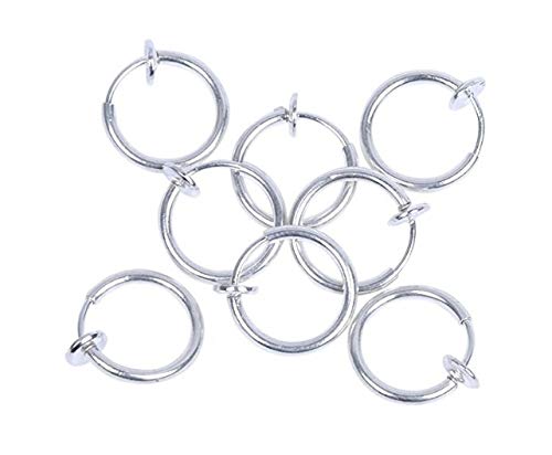 Preisvergleich Produktbild mi ji 8 Felgen Clip von LABBRA ORECCHINI Piercing FINTEN