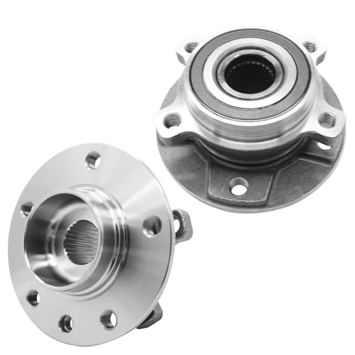 Image of Detroit Axle - AWD Rear Wheel Bearing Hubs for 2017-2025 Jeep Compass 2015-2023 Renegade, Wheel Bearing and Hubs Assembly Replacement