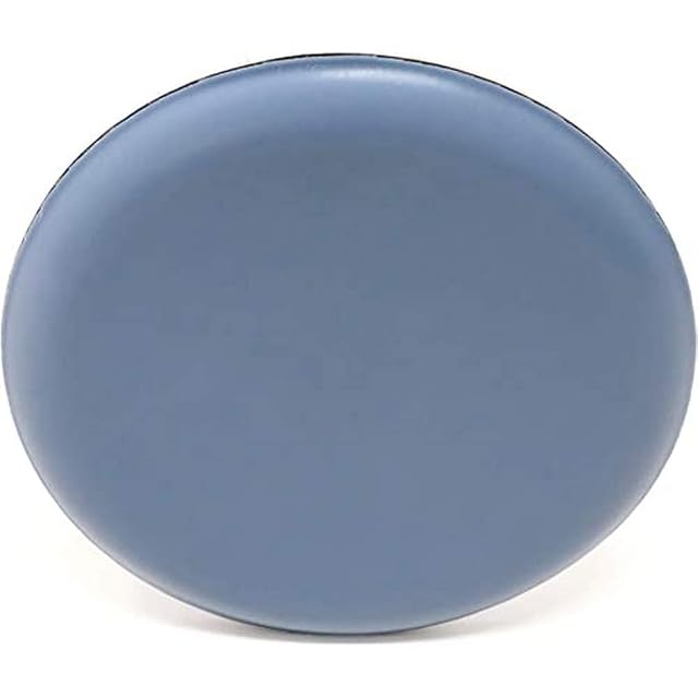 Adsamm 16 x PTFE glides 2 76 70 mm grey-blue round Premium quality self-adhesive furniture sliders by Adsamm