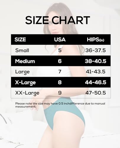 Image of RHYFF Womens Underwear Cotton Bikini Panties High Cut Lace Panty Stretch Hipster Underpants Ladies Briefs S-XXL