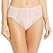 Wacoal Women's Retro Chic Hi-Cut Brief Pant, Almond Blossom, Large