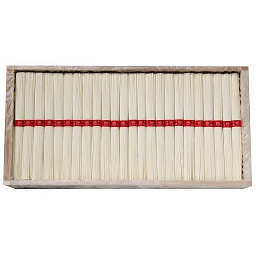 Amazon.co.jp: 揖保乃糸 そうめん 上級品 赤帯 9kg （50g×180束入