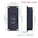 CQRobot Miniature Loudspeaker 3 Watt 8 Ohm Passive Enclosed Audio/Woofer Speaker Compatible with Arduino Board. 2.54mm Dupont Interface, for a Variety of Small DIY Electronic Projects.