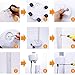 5X Magnifying Lamp LED Magnifier Light Glass Lens W/Adjustable Gooseneck, Floor Rolling Stand Facial Beauty Spa Salon Light Equipment Visual Aid