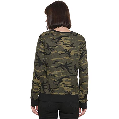 Image of PINACOLADA Women's Camouflage Casual Stylish Sweatshirt