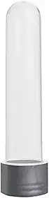Tubete para Lembrancinha Prata 13cm - 10 Unidades