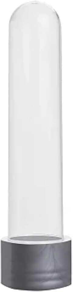 Tubete para Lembrancinha Prata 13cm - 10 Unidades