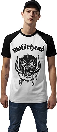 MERCHCODE Motörhead Everything Louder Raglan T-Shirt Homme - Les Beatles, Paul McCartney, John Lennon, RIngo Starr, George Harrison MERCHCODE Motörhead Everything Louder Raglan T-Shirt Homme – Image 4